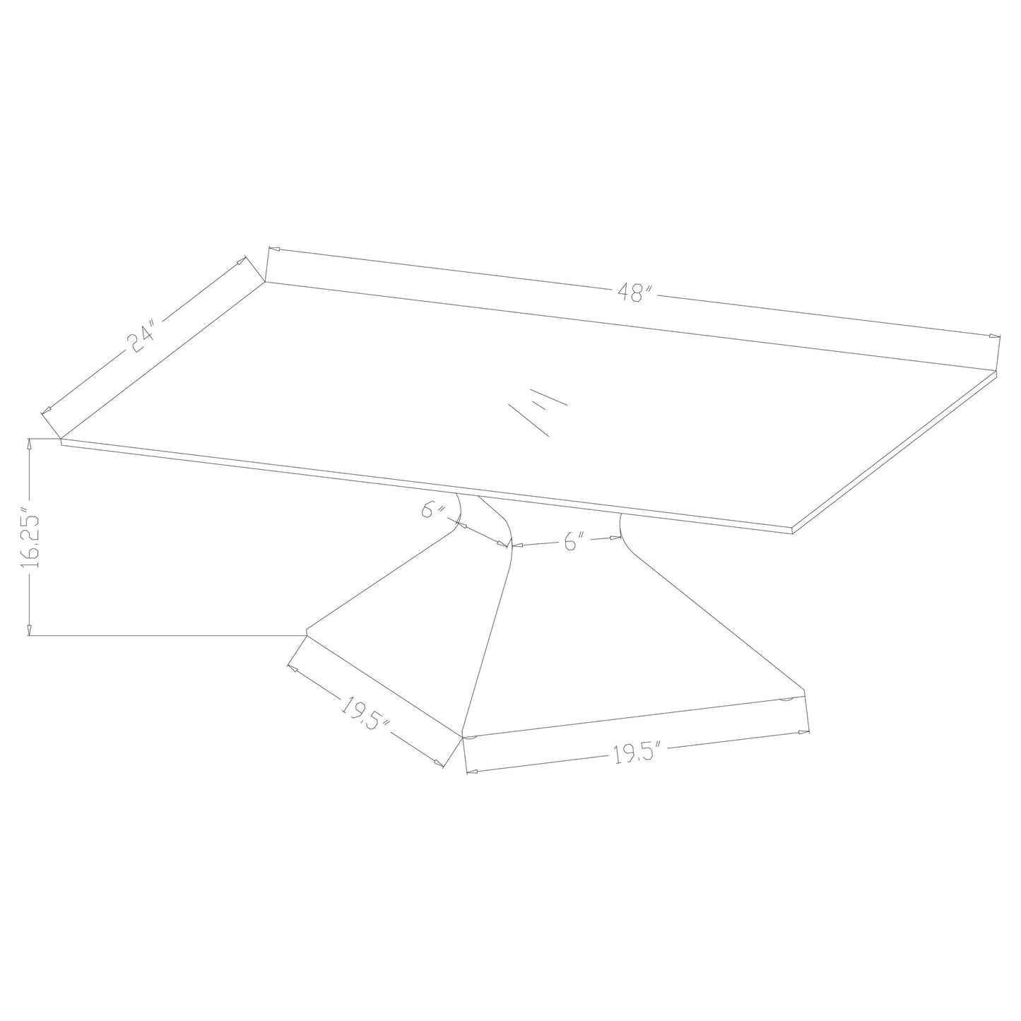 Jenny Glass Top Stainless Steel Coffee Table Chrome