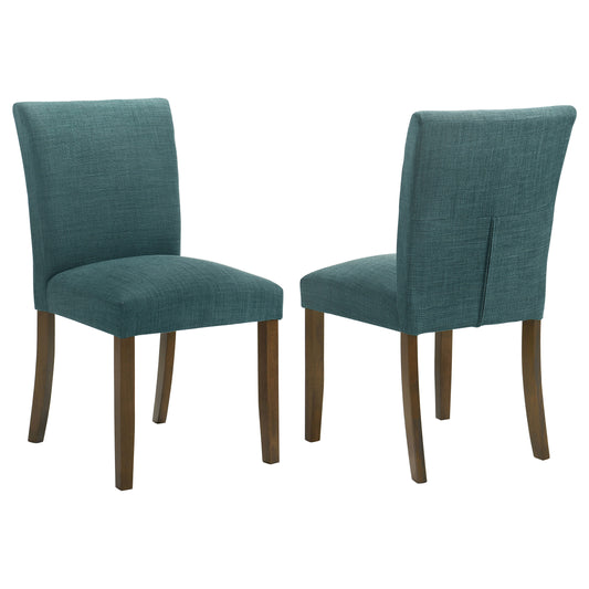Cantley Upholstered Dining Side Chair Blue (Set of 2)