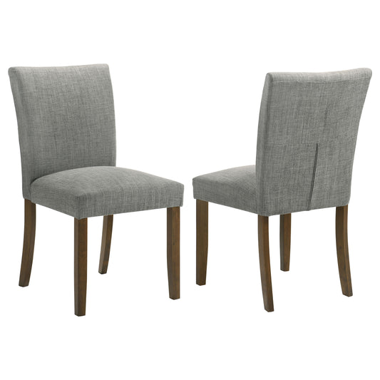 Cantley Upholstered Dining Side Chair Grey (Set of 2)