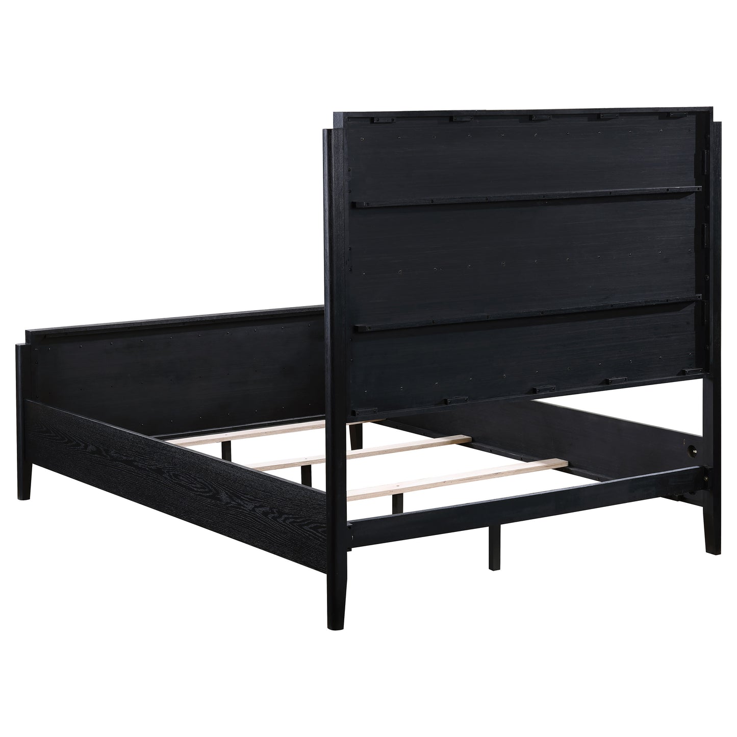 Brookmead 5-piece Upholstered Cal King Bedroom Set Black