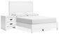 Binterglen Full Panel Bed with Nightstand