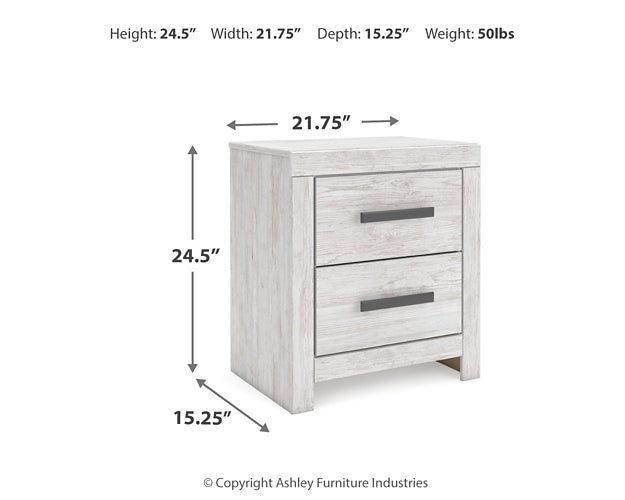 Ashley Express - Cayboni Full Panel Bed with Nightstand