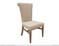 Upholstered Chair w/Handle on Back Rest