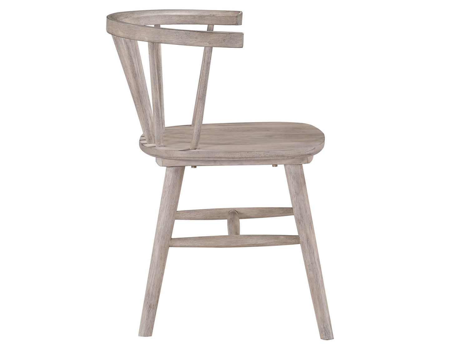 Willow Solid Wood Dining Chair, Tan