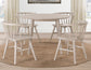 Willow Solid Wood Dining Chair, Tan