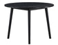 Willow 42" Round Dining Table, Black