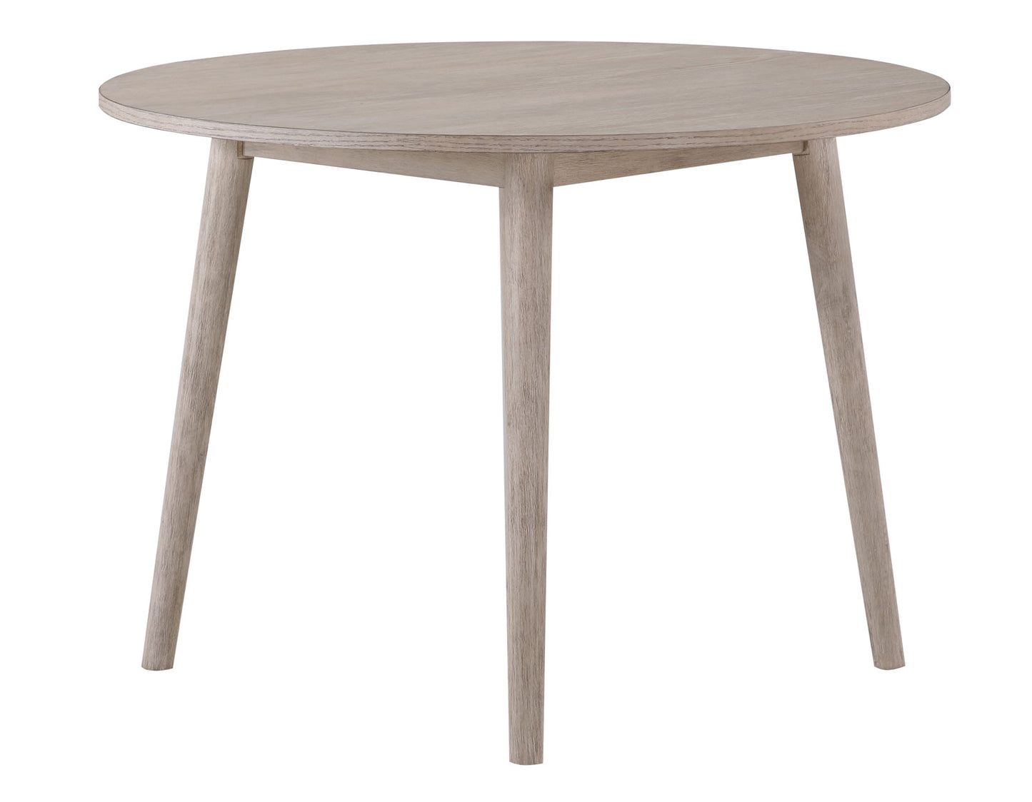 Willow 42" Round Dining Table, Tan