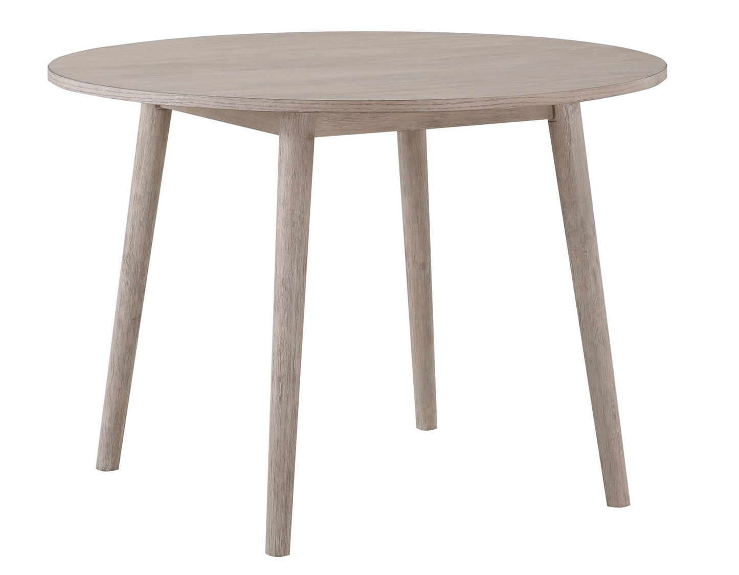 Willow 42" Round Dining Table, Tan