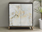 Salvador 2-Door Cabinet with Faux-Marble Doors