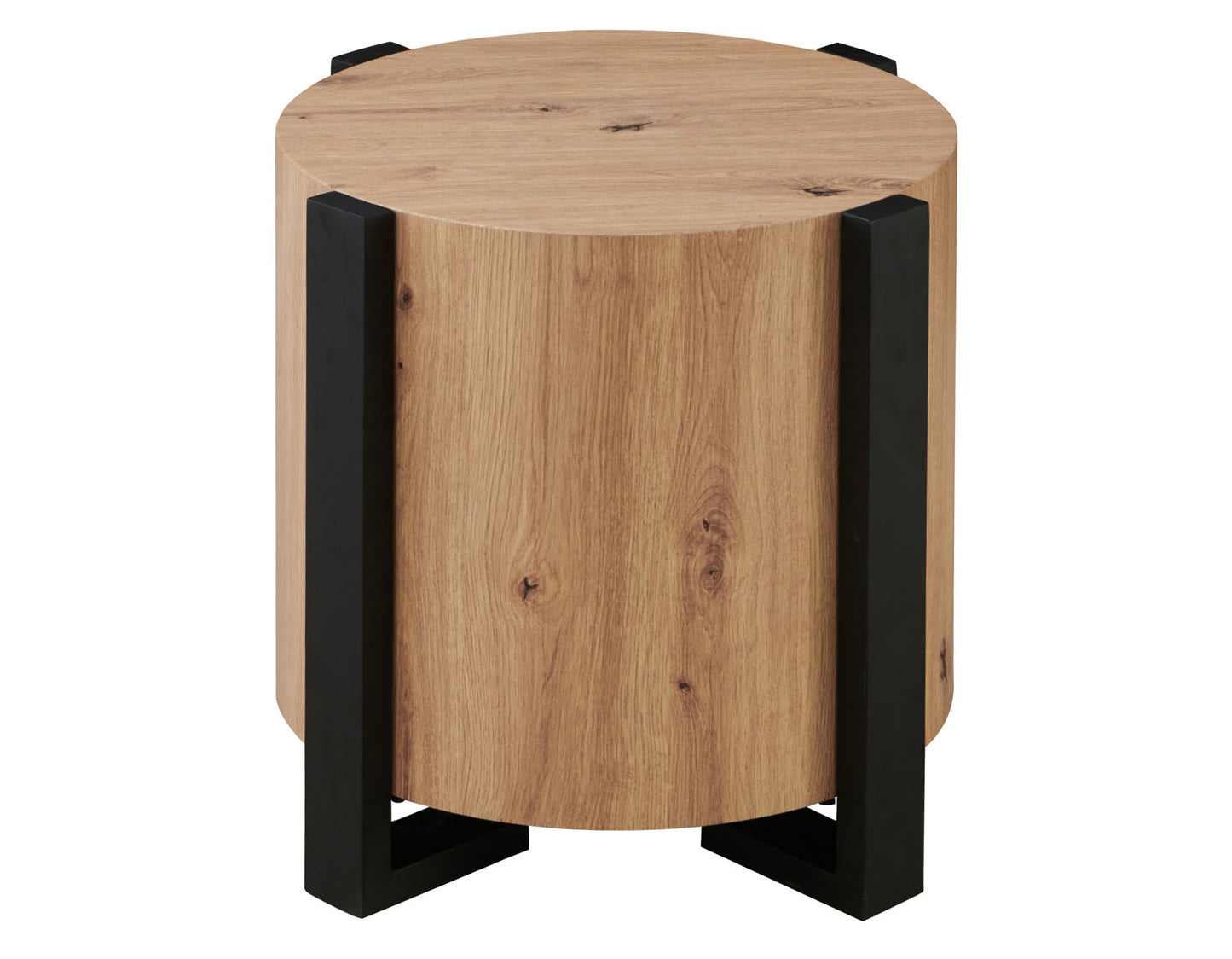 Darcie Faux-Wood End Table