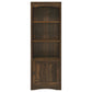 Laughlin 3-shelf Engineered Wood Media Tower Dark Pine