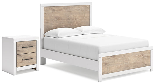 Ashley Express - Charbitt Full Panel Bed with Nightstand