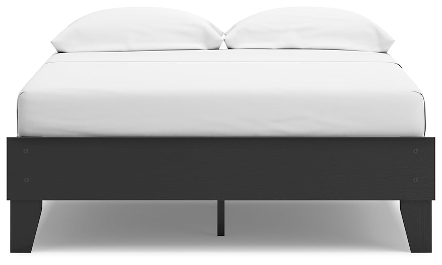 Ashley Express - Socalle Full Platform Bed with 2 Nightstands