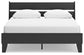 Ashley Express - Socalle Queen Panel Platform Bed with 2 Nightstands