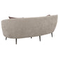 Ellorie 2-piece Upholstered Curved Sofa Set Beige