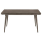 Onslow 59-inch Rectangular Wood Dining Table Dark Brown