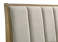 Granada Upholstered Queen Panel Bed Natural Pine