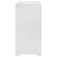 Ives 6-drawer Dresser Cabinet White High Gloss