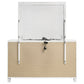 Marmore 9-drawer Dresser and LED Mirror White