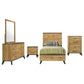 Kaywood 5-piece Twin Bedroom Set Natural Pine