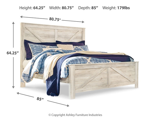 Ashley Express - Bellaby  Crossbuck Panel Bed