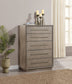 Durango 8-drawer Bedroom Chest Washed Oak