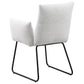 Ackland Upholstered Dining Side Chair Light Grey (Set of 2)