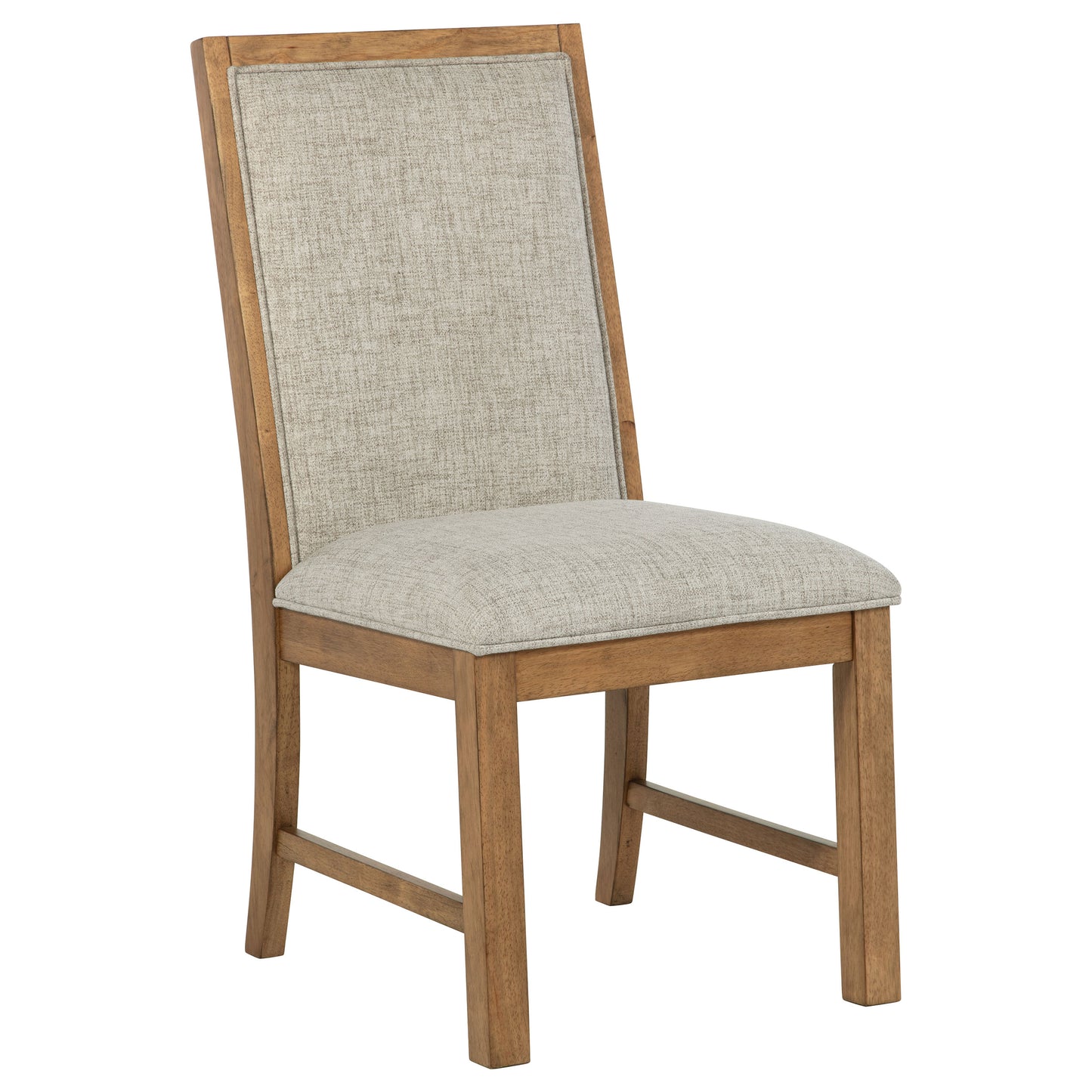 Bruner Upholstered Dining Side Chair Brown (Set of 2)