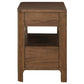 Maderia 2-drawer Nightstand Bedside Table Walnut