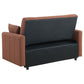 Portland Boucle Upholstered Sleeper Sofa Bed Copper