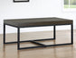 Yukon Rectangular Nesting Coffee Table with 2 Stools