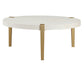 Gracie Coffee Table, White