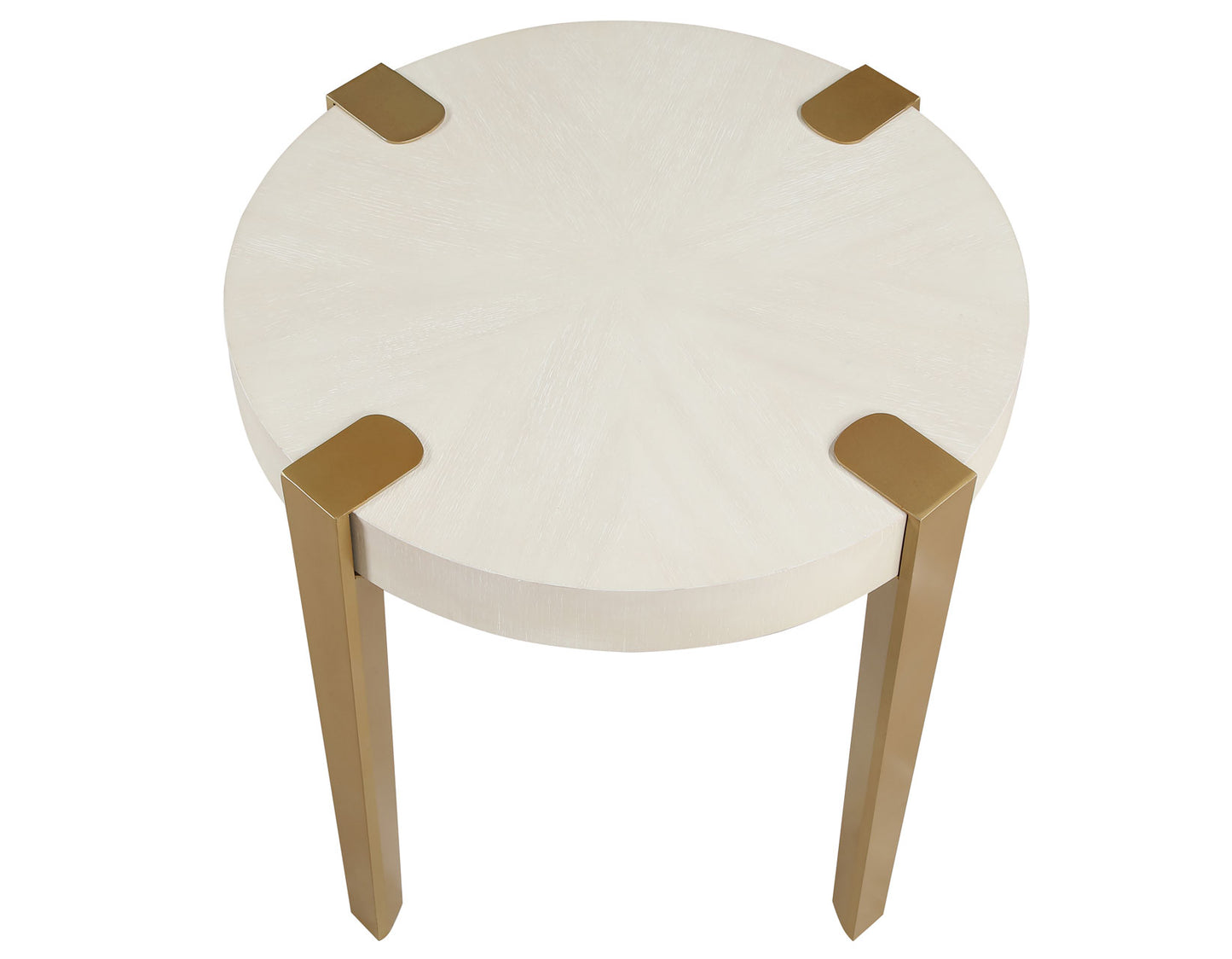 Gracie End Table, White