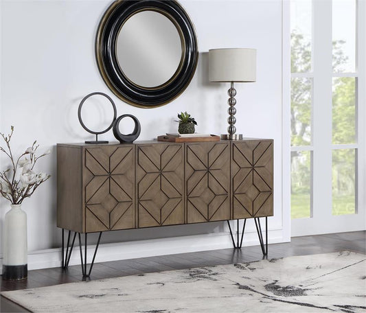 4 DR CREDENZA