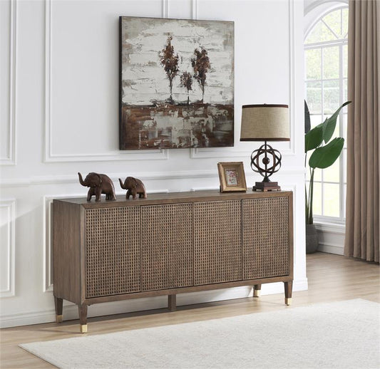 4 DR CREDENZA