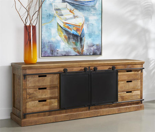 6 DRW 2 DR CREDENZA