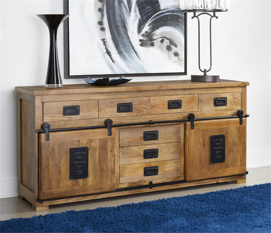 7 DRW 2 DR CREDENZA