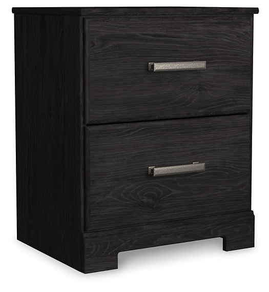 Ashley Express - Belachime Twin Panel Bed with Nightstand