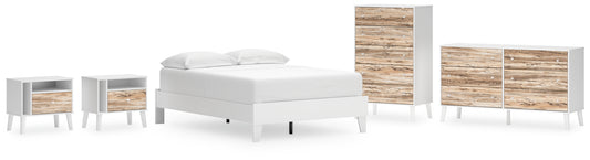 Ashley Express - Piperton Full Platform Bed with Dresser, Chest and 2 Nightstands