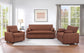 Portland Boucle Upholstered Sleeper Sofa Bed Copper