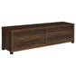 Sachin 3-piece 79" TV Entertainment Center Dark Pine