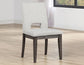 Evan Linen-look Side Chair