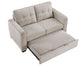 Noah Convertible Sleeper Loveseat, Tan