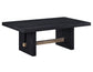 Aubrey 48″ Coffee Table, Black