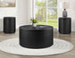 Colvin 3-Piece Table Set, Black Finish