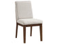 Canton 5-Piece 72″ Upholstered Side Chair Dining Set