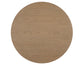 Colvin 36″ Round Castered Coffee Table, Toffee Finish