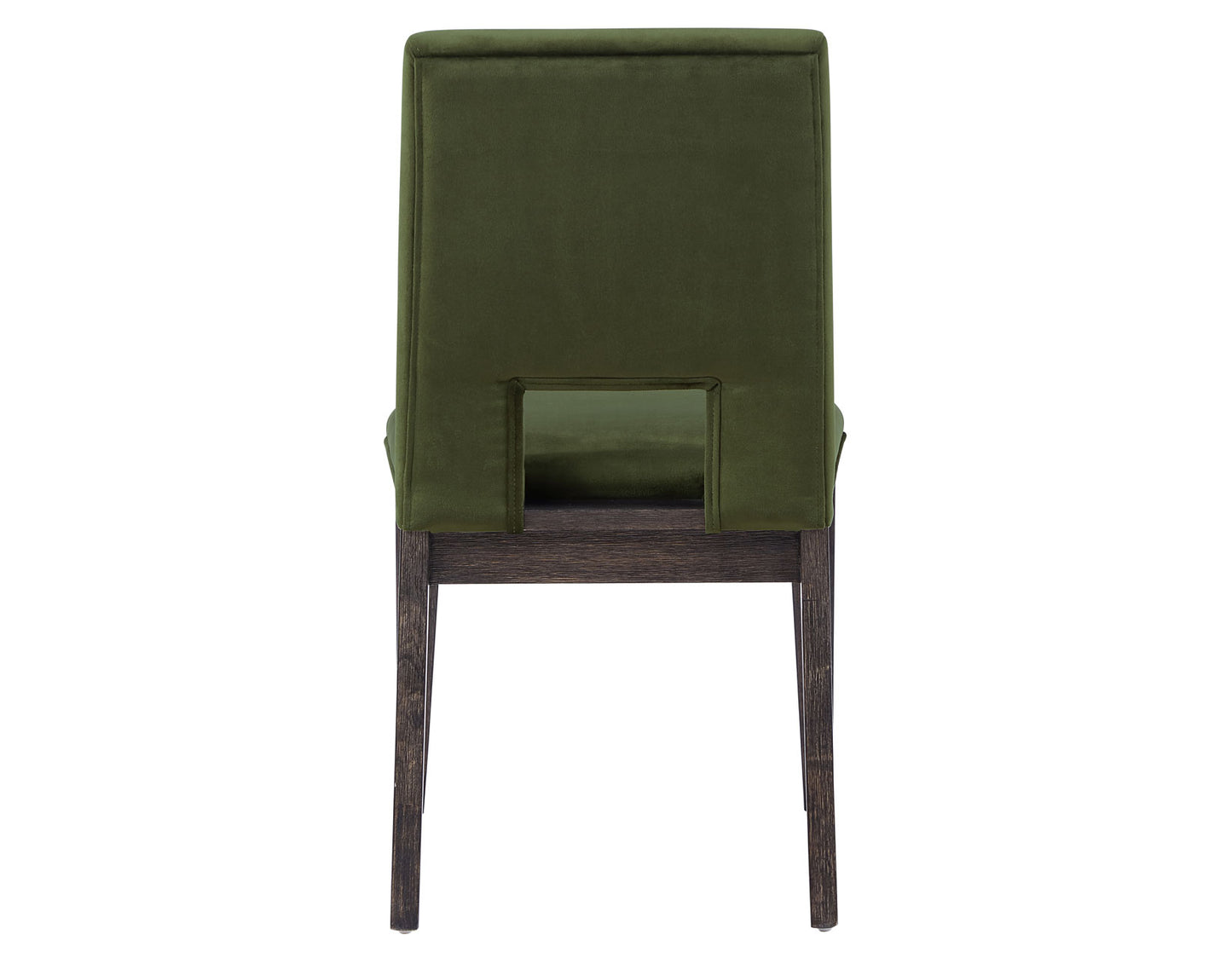 Evan Green Velvet Side Chair