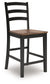 Ashley Express - Wildenauer Barstool (2/CN)