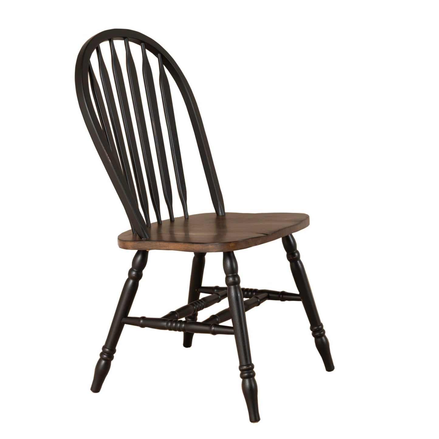 Carolina Crossing - Windsor Side Chair- Black